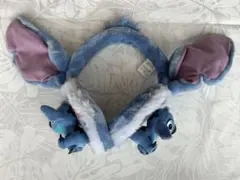 レア スティッチ イヤーマフ カチューシャ 希少品 ディズニー 耳当て
