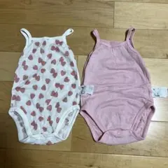 ロンパース　肌着　メッシュ　2枚セット