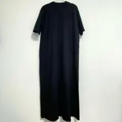 【新品】zootie｜カットソー黒ワンピースのサムネイル