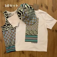 3点セット　バーバリー　Burberry Tシャツ　タンクトップ　新品帽子　6y