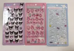 つの様専用　サンリオ　ボンドロ風シール　3枚セット