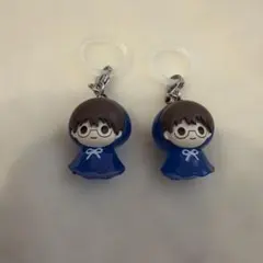 銀魂　志村新八　めじるしアクセサリー　２点セット
