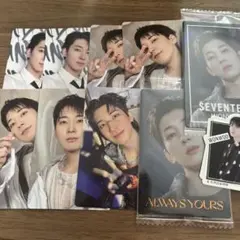 seventeen ウォヌ　トレカ　セット