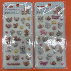 トムとジェリー ぷくぷくシール2枚セット 新品未使用③