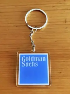 ゴールドマン サックス キーホルダー 企業 ロゴ エリート 外資 Goldman