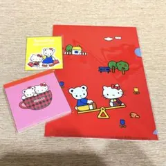 【ハローキティ × familiar】文具3点セットのサムネイル