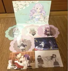 葬送のフリーレン　フリーレンカフェ 招待状風カード コースター 特典ミニカード