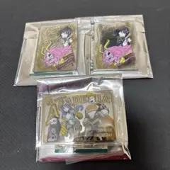 ヒロアカ 原画展 パブミラー風アクリルステッカーコレクション 芦戸耳響、ビッグ3