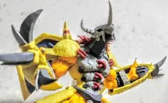 《訳あり》デジモン フィギュア 一番くじ 魂豪示像 ウォーグレイモン