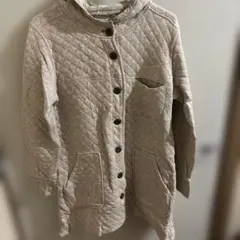 Shuca シュカ キルティング　アウター フードつき