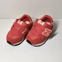 [美品]ニューバランス313 ベビーファーストシューズ　レッド12cm