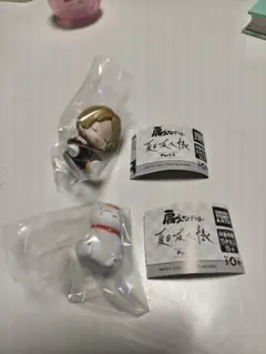 夏目友人帳　ガチャガチャ　肩ズンpart２ 白にゃんこ　たかしくん