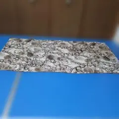 大判スカーフ ベージュ ブラウン 44x176cm位