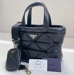 ⭐️希少⭐️ PRADA　プラダ　トートバッグ　ショルダー　キルティング　2way