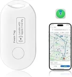 GPS 小型 スマートトラッカー 薄型 紛失防止タグ iPhone 子供 防水