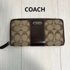 COACH コーチ　 シグネチャー キャンバス×レザー