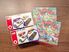 マクドナルド ハッピーセット トミカ GR GT3 & パトロールカーDVD2枚