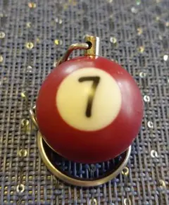 ビリヤードボール キーホルダー 7番