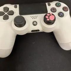 ホワイト ワイヤレスコントローラー PS4