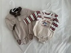 バースデイ　長袖　ロンパース　70 秋服