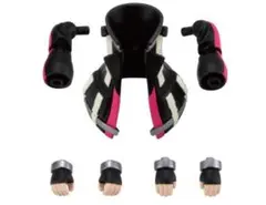 【未開封】リンクトラベラーズ ブルービルへの潜入編 アウターコート黒×ピンク