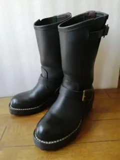 【希少・廃盤］カドヤ×安藤製靴　エンジニアブーツ 安藤製靴 エンジニアブーツ 25 5cm カドヤ KADOYA ブラック｜Yahoo