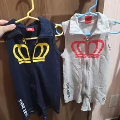 BABYDOLL ロンパース 2点セット