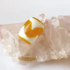 小さめ♡ビタミンカラー虎牙天珠