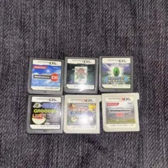 3DS/DS 人気ソフト6本セット カセットのみ動作確認済 即購入OK