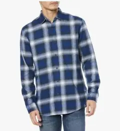 フランネルシャツ 長袖 メンズ 　チェック