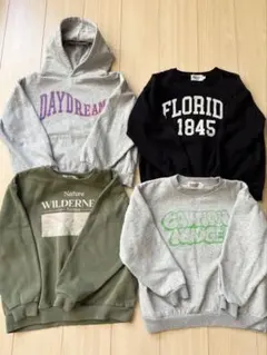 PAIRMANON STREET トレーナー4セット