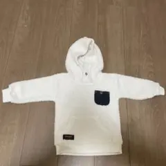 Wrangler フード付きパーカー 95cm ホワイト