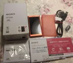 美品✦ソニー ウォークマンNW-A55HN トワイライトレッド16GB ハイレゾ