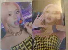 TWICE　チェヨン　FANCY　モノグラフ　指輪　トレカ