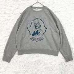 ショコラフィネローブ トレーナー スウェット グレー ゆったり カジュアル 猫