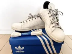 adidas marimekko コラボ スニーカー スタンスミス　ホワイト23