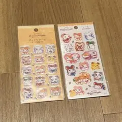 新品未使用　とっとこハム太郎　ぷっくりシール　シール　2点セット　2個