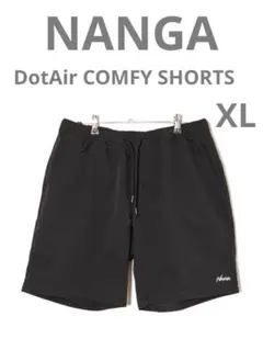 NANGA ナンガ　ドットエア コンフィーショーツ ハーフパンツ　ブラック　黒のサムネイル