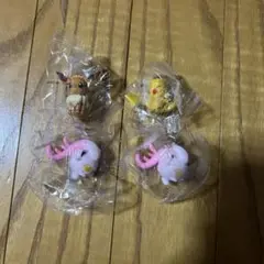 ポケモンゲットコレクションズ 4点 サケブシッポ イーブイ ピカチュウ ポケモン