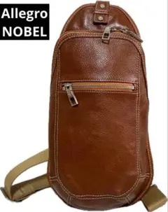 NOBEL Aiiegro ノーベル アレグロ 本革 ウエストポーチ - メルカリ