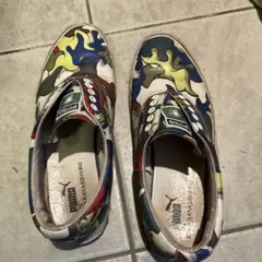 PUMA サラヤスヒロ カモフラージュスニーカー