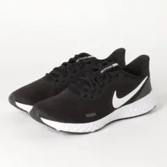 【美品】NIKE レボリューション5 ブラック 24cm