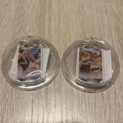 フラガリアメモリーズ　ラベル缶当たり　アクリルキーホルダー　プルース＆サナー