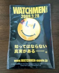 WATCHMEN スマイリーフェイス 缶バッジ