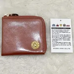 未使用級 ATAO ミニlimo ミリモ パール エナメル コンパクト 財布のサムネイル