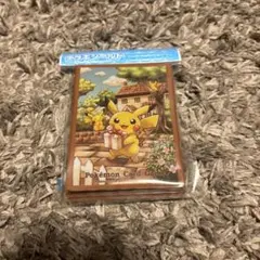 ポケモンデッキシールド　スリーブ　ピカチュウの贈り物