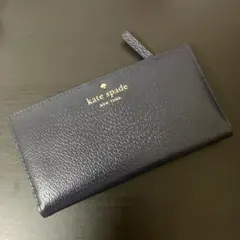 ☆開店セール☆ 使用2日 美品 ケイトスペード レザー バイカラー 長 