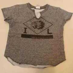 JUNK STORE キッズ Tシャツ 110cm グレー　美品のサムネイル