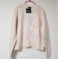 【未使用】UNIQLO ユニクロ マリメッコ セーター ニット オフホワイト M
