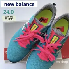 【New Balance】スニーカー/シューズ 24.0 未使用